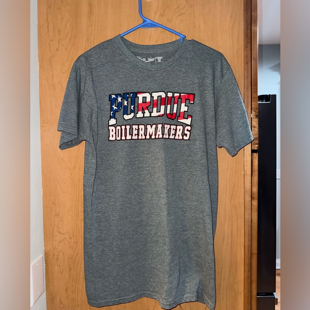 Gray Purdue Boilermakers T-Shirt